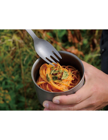 Cuchara de Titanio Snow Peak SCT-125 - 16.3 x 3.3 cm