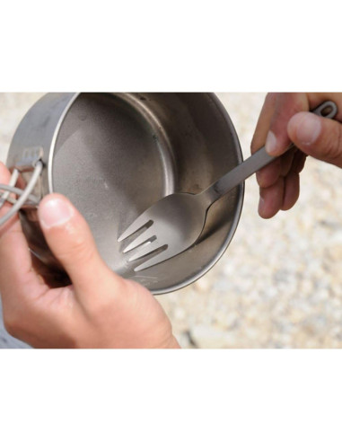 Cuchara de Titanio Snow Peak SCT-125 - 16.3 x 3.3 cm