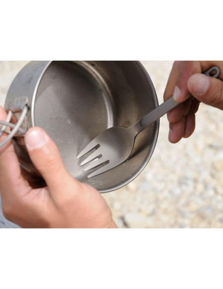 Cuchara de Titanio Snow Peak SCT-125 - 16.3 x 3.3 cm