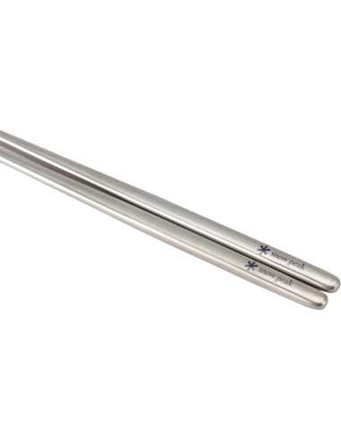 Palillos de Titanio Snow Peak SCT-115-GR - 20cm - Verde