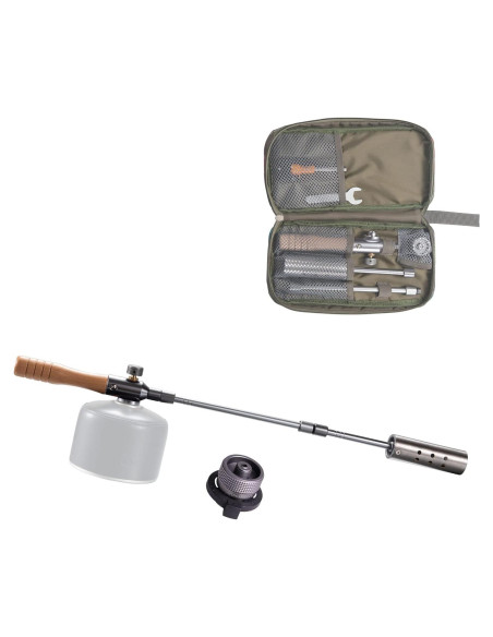 Antorcha de Camping Campingmoon MT-3955 Doble Combustible 57 cm