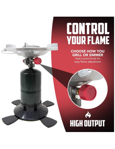 Estufa de Camping Gas One GS-8000 con Bolsa Impermeable