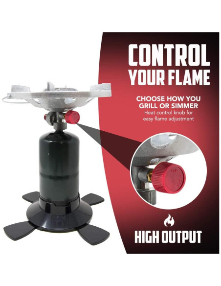 Estufa de Camping Gas One GS-8000 con Bolsa Impermeable