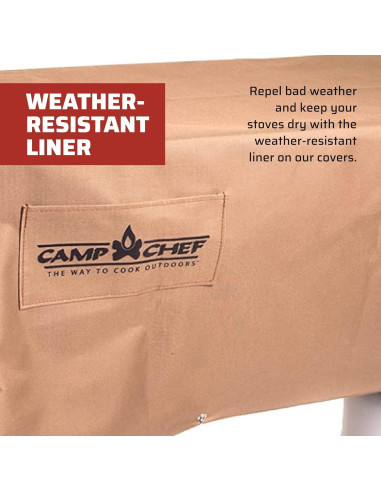Cubierta de Patio Camp Chef PC42 para Cocina 3 Quemadores 109cm