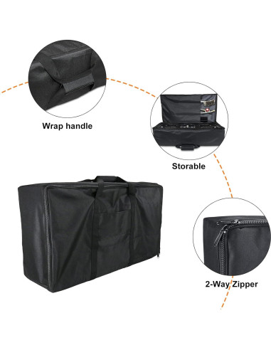 Cubierta y Bolsa de Transporte Hisencn para Estufa 3 Quemadores