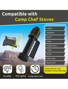Niveladores de patas para estufas de campamento Camp Chef 4 piezas 2