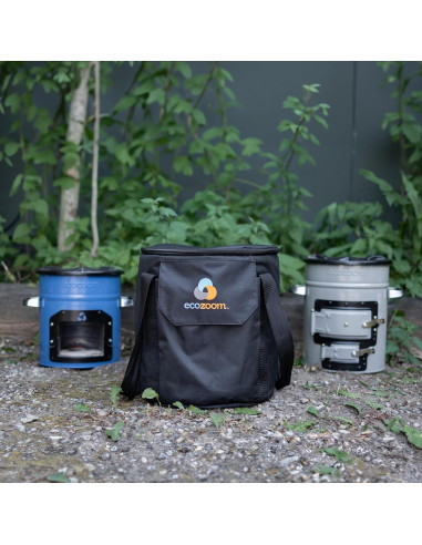 Estufa Rocket Dura EcoZoom con Bolsa y Kit de Herramientas