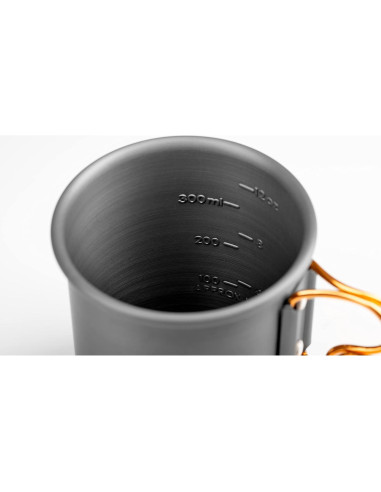Taza de Aluminio GSI Outdoors Halulite 414 ml Plegable