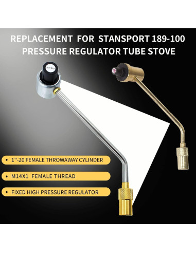 Adaptador Manguera Propano 1lb a 20lb Xzhou 6FT para Estufas