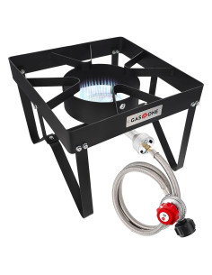 Cocinador de Propano Gas One B-5200K con Manguera de Acero