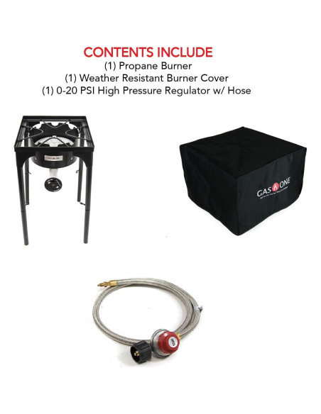 Quemador de Propano Gas One B-3600H 200,000 BTU Ajustable