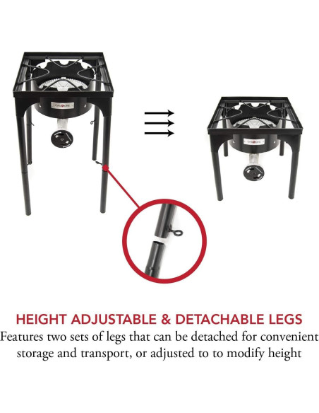 Quemador de Propano Gas One B-3600H 200,000 BTU Ajustable
