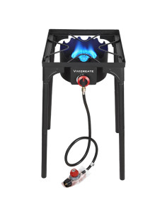 Estufa de Gas Propano Vivicreate 30000 BTU Ajustable para Exterior