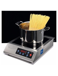 Cocina de Inducción Portátil ChangBERT 1800W Acero Inoxidable