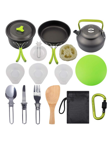 Set de Utensilios de Cocina para Camping Peidesi 16 PZS