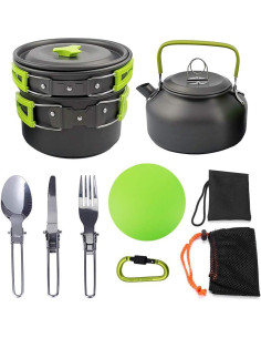 Set de Utensilios de Cocina para Camping Peidesi 16 PZS 2