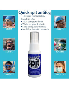 Spray Antivaho JAWS Quick Spit 1 oz - Hecho en EE. UU. 2