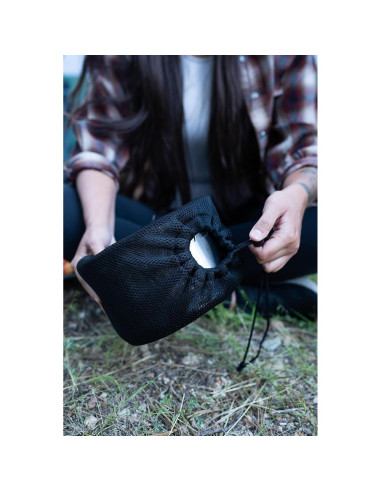 Estufa de leña Stansport de acero inoxidable extra grande