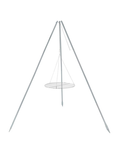 Parrilla de trípode Coleman 43 cm ajustable + soporte linterna