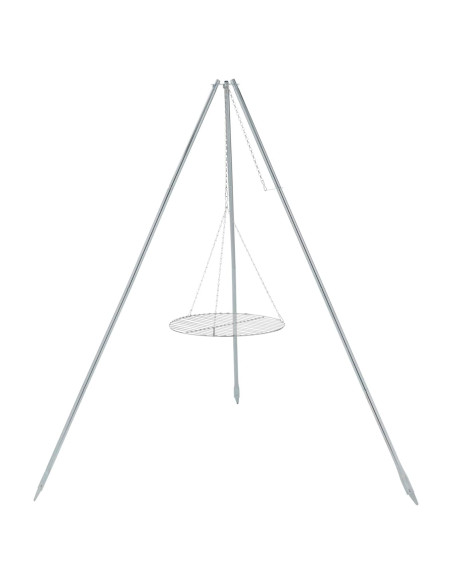 Parrilla de trípode Coleman 43 cm ajustable + soporte linterna