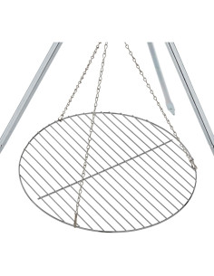 Parrilla de trípode Coleman 43 cm ajustable + soporte linterna 2