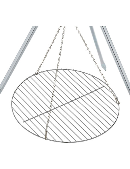 Parrilla de trípode Coleman 43 cm ajustable + soporte linterna