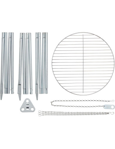 Parrilla de trípode Coleman 43 cm ajustable + soporte linterna