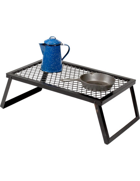 Parrilla de Campamento Plegable Stansport 61x41cm Acero