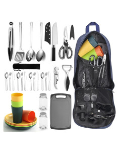 Juego de Utensilios de Cocina para Camping Berglander - 23 Piezas