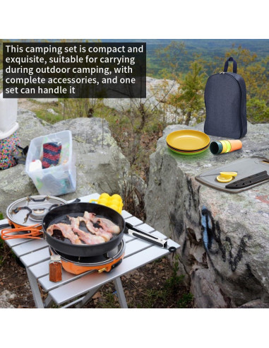 Juego de Utensilios de Cocina para Camping Berglander - 23 Piezas