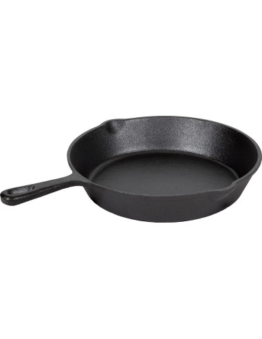 Sartén de Hierro Fundido Pre-Sazonado Stansport 25.4 cm
