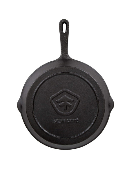 Sartén de Hierro Fundido Pre-Sazonado Stansport 25.4 cm