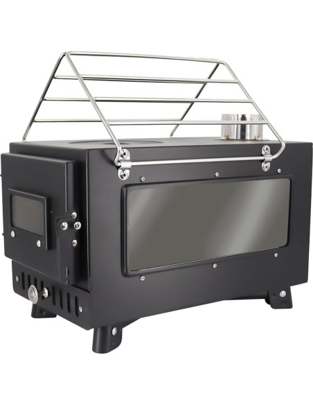 Estufa de Camping SOTECH Plegable 8.75kg con Chimenea