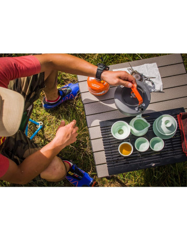 Hervidor de Camping Fire-Maple T3 | 0.8L Aluminio Ligero