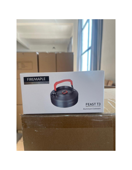 Hervidor de Camping Fire-Maple T3 | 0.8L Aluminio Ligero