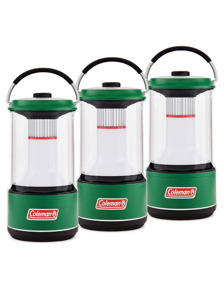 Linterna de Camping Coleman 1000 Lúmenes LED Resistente al Agua - Paquete de 3