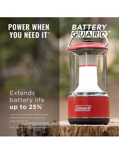 Linterna de Camping Coleman 1000 Lúmenes LED Resistente al Agua - Paquete de 3