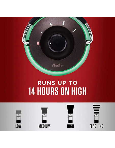 Linterna de Camping Coleman 1000 Lúmenes LED Resistente al Agua - Paquete de 3