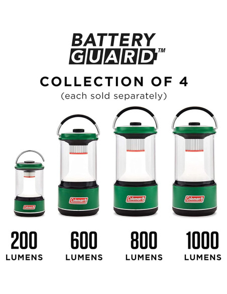 Linterna de Camping Coleman 1000 Lúmenes LED Resistente al Agua - Paquete de 3