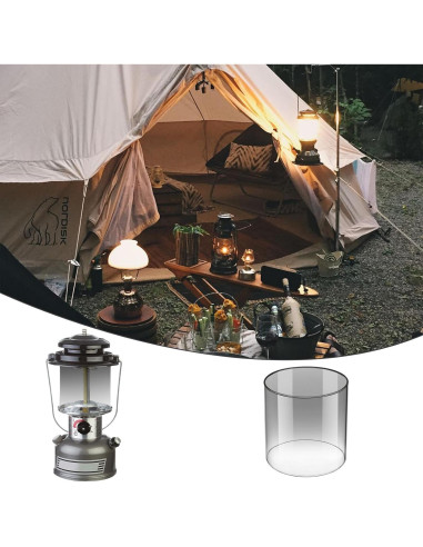 Globo de Vidrio para Linterna LVACODV 10.8cm Degradado