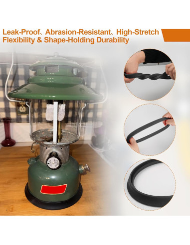 Protector de Base de Tanque de Silicona SUNJIKA para Linternas Coleman