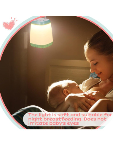 Linterna de Camping LED VIHOSE 6 Pcs 12.4x9.6 cm Luz Portátil