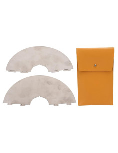 Pantalla de Lámpara de Camping BORDSTRACT para Goal Zero Lighthouse - Acero Inoxidable Plegable