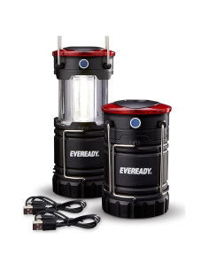 Lámpara de Camping LED Eveready 360 - Paquete de 2, 300 Lúmenes