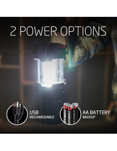 Lámpara de Camping LED Eveready 360 - Paquete de 2, 300 Lúmenes 2