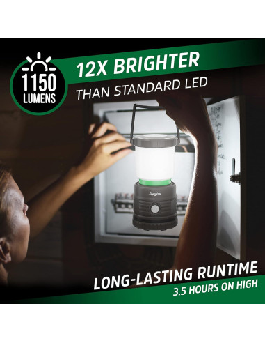 Lámpara de Camping LED Energizer X1000, 1150 Lúmenes, IPX4