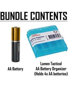 Linterna LED Nitecore LA10 135 Lúmenes Compacta con Batería AA 2