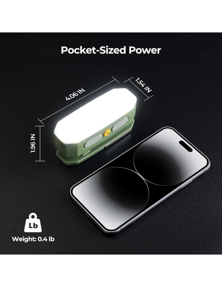 Linterna de Camping BougeRV CL02 Recargable 3200mAh IP65