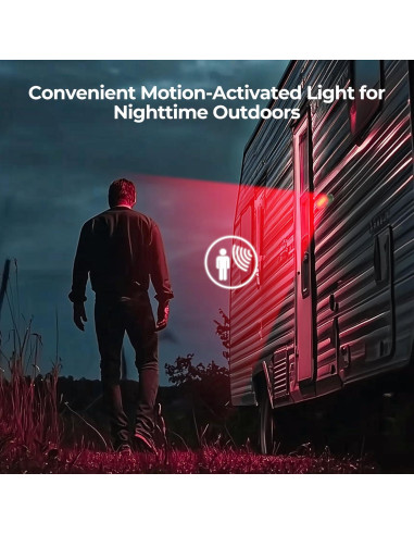 Linterna de Camping BougeRV CL02 Recargable 3200mAh IP65