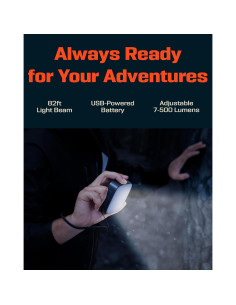 Lámpara de Camping PREPARED4X P4XCLN5001 - Luz LED 500 Lúmenes 2